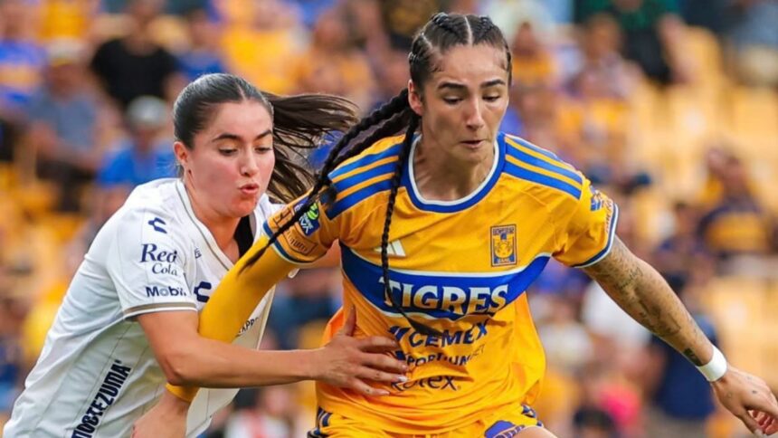 Tigres Femenil rescata empata ante Atlético de San Luis J9 Apertura 2026
