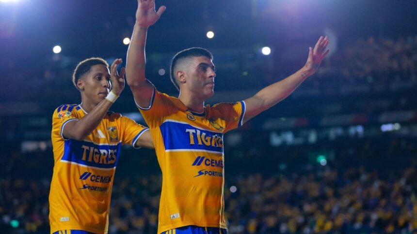 Tigres vence a Puebla con gol de Brunetta y llega a 10 puntos en la jornada 10 del Apertura 2026 de la Liga MX