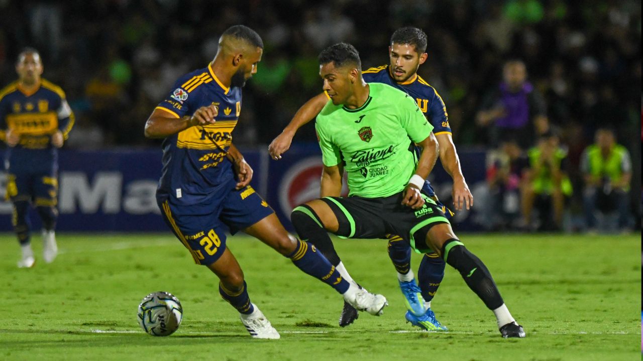 Juárez vence 2-0 a Tigres y logra su primer triunfo del Apertura 2026 de la Liga MX