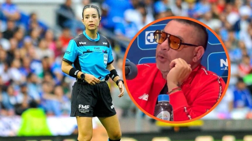 Antonio Mohamed criticó el arbitraje de Katia Itzel García entre Toluca y Cruz Azul