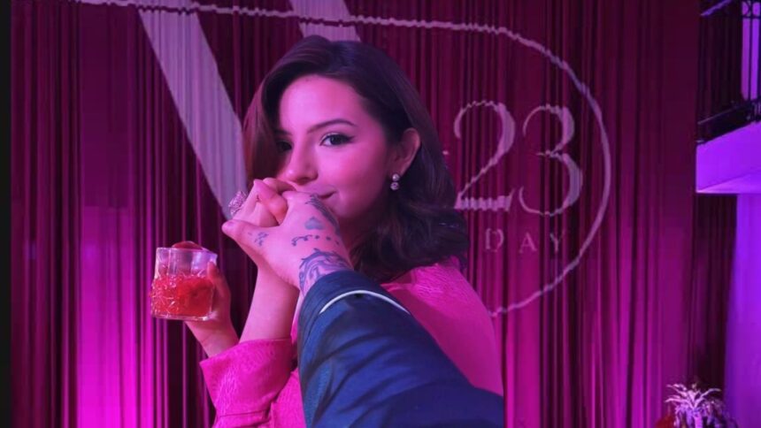 Ángela Aguilar celebró su cumpleaños 23 con una exclusiva fiesta de pijamas