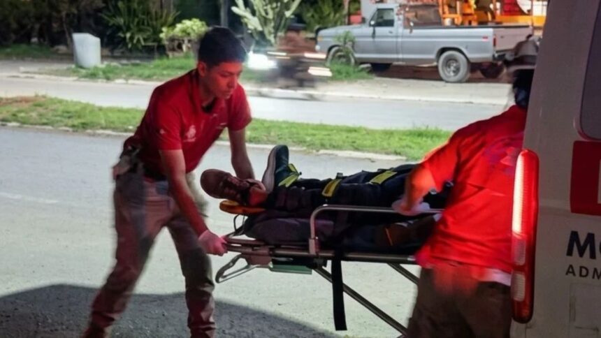 Perros pitbull atacan a presunto ladrón al ingresar a vivienda de Montemorelos