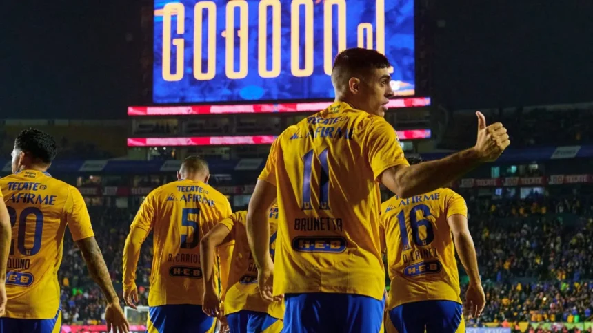 Tigres derrota 4 - 0 Xolos