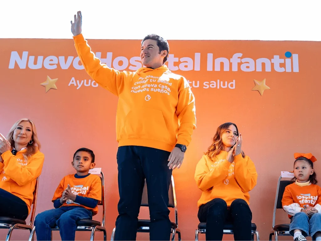 Anuncia Gobernador Samuel García construcción de Nuevo Hospital Infantil
