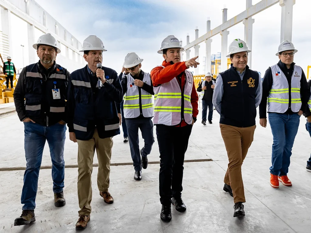 Samuel García supervisa Planta de Prefabricados para las Líneas 4 y 6 del Metro