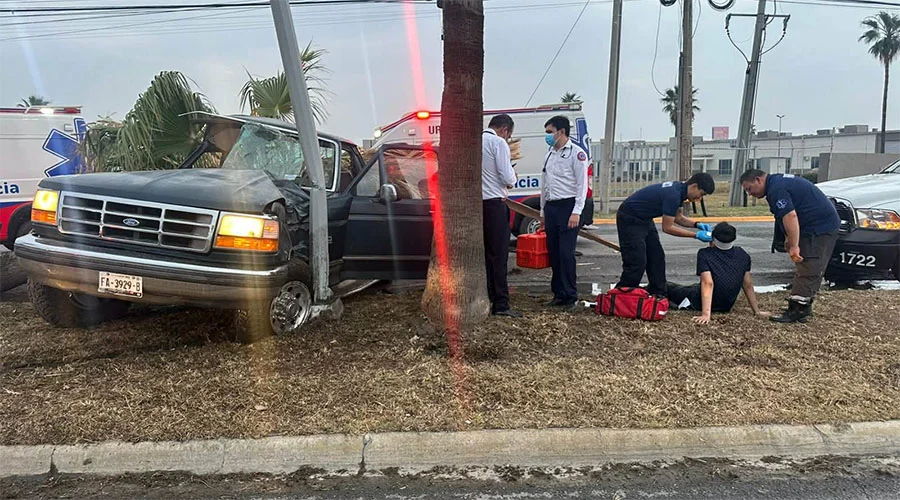 Muere menor en choque en Apodaca; conductor tenía solo 14 años