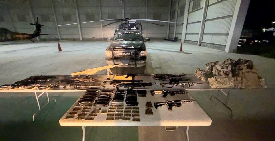 Decomisan armas largas tras ataque a Fuerza Civil en Dr. Coss